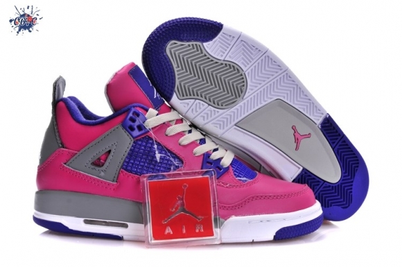 Meilleures Air Jordan 4 Rose Bleu