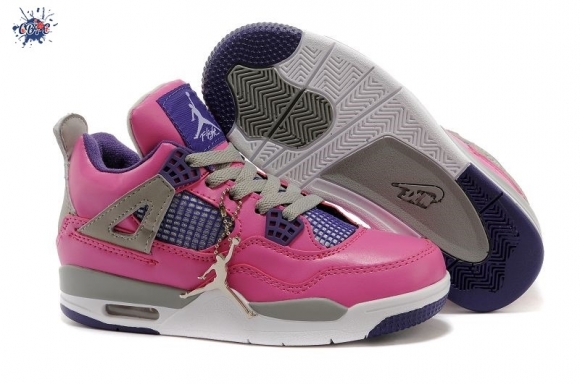 Meilleures Air Jordan 4 Rose Enfant