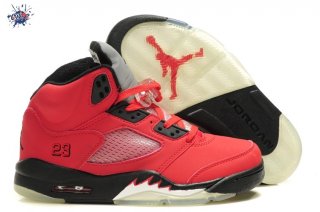 Meilleures Air Jordan 5 Rouge Enfant