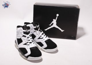 Meilleures Air Jordan 6 Blanc Noir Blanc