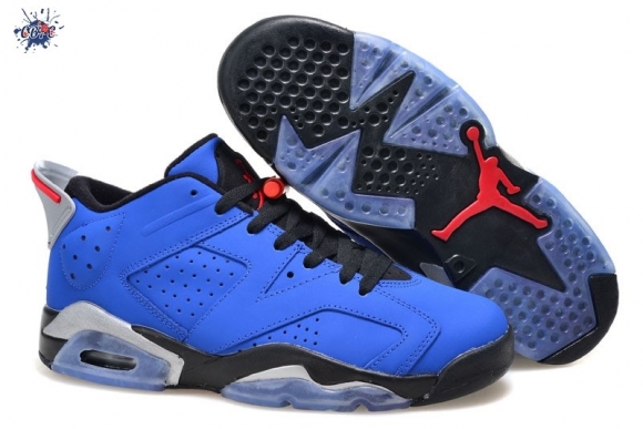 Meilleures Air Jordan 6 Bleu Noir Orange