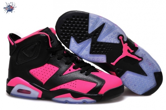 Meilleures Air Jordan 6 Noir Rose