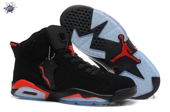 Meilleures Air Jordan 6 Orange Noir