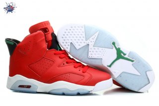 Meilleures Air Jordan 6 Rouge Vert