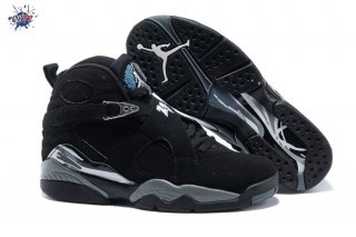 Meilleures Air Jordan 8 Noir Gris