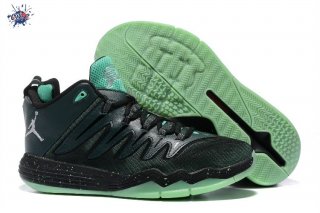 Meilleures Air Jordan Chris Paul 9 Noir Vert