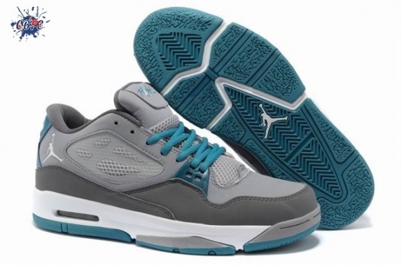 Meilleures Air Jordan Flight Gris Bleu