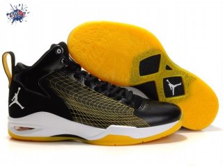 Meilleures Air Jordan Fly 23 Noir Jaune