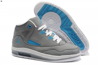 Meilleures Air Jordan Jumpman Team 2 GS Gris Bleu