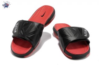 Meilleures LeBron Claquette Noir Rouge