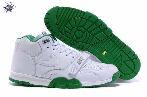 Meilleures Nike Air Trainer 1 Mid Blanc Vert