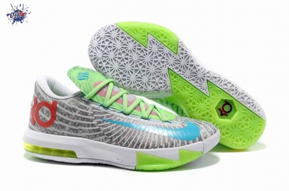 Meilleures Nike KD 6 Gris Vert