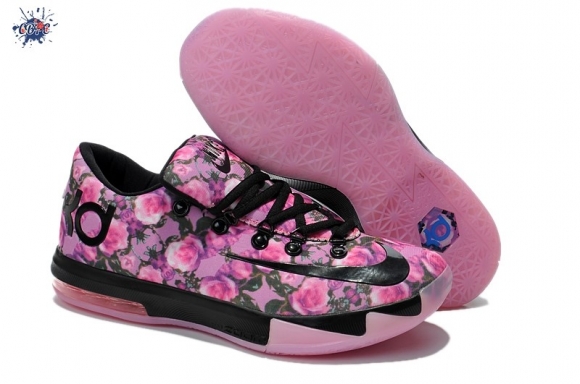 Meilleures Nike KD 6 Noir Rose