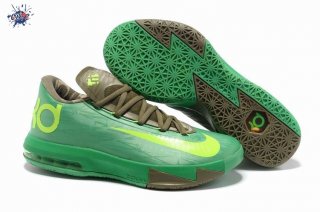 Meilleures Nike KD 6 Vert Marron