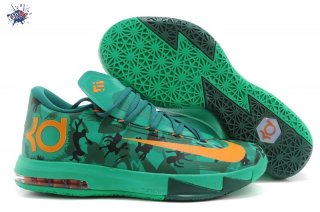 Meilleures Nike KD 6 Vert Orange