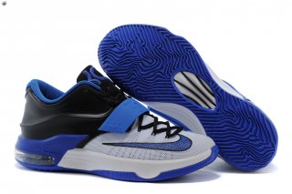 Meilleures Nike KD 7 Blanc Bleu Noir