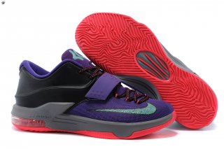 Meilleures Nike KD 7 Pourpre Noir Rouge