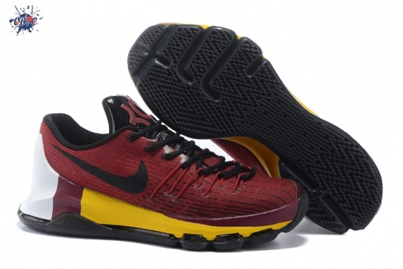 Meilleures Nike KD 8 Foncé Rouge Noir