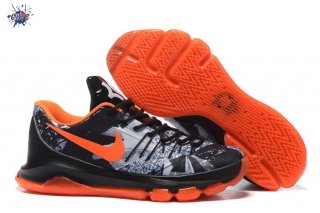 Meilleures Nike KD 8 Orange Noir Gris