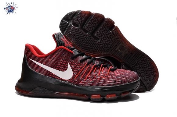 Meilleures Nike KD 8 Rouge Blanc Noir