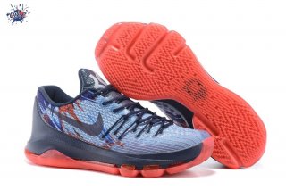 Meilleures Nike KD 8 Rouge Foncé Bleu