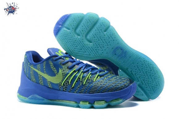 Meilleures Nike KD 8 Vert Bleu