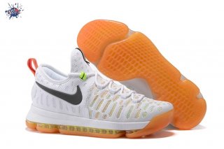 Meilleures Nike KD 9 Blanc Jaune