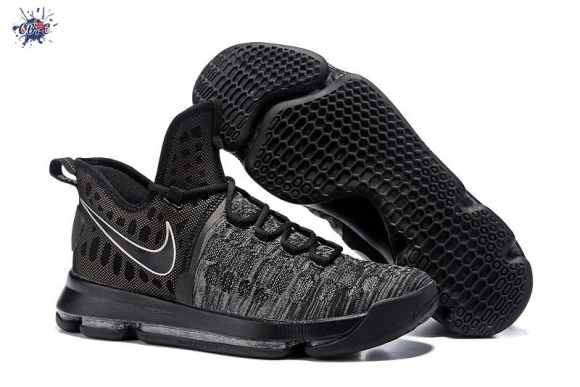 Meilleures Nike KD 9 Noir Gris