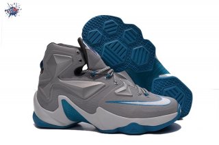 Meilleures Nike Lebron 13 Bleu Gris