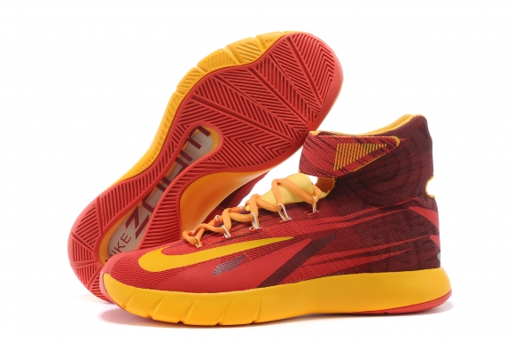 Meilleures Nike Zoom Hyperrev Kyrie Irving Rouge Jaune