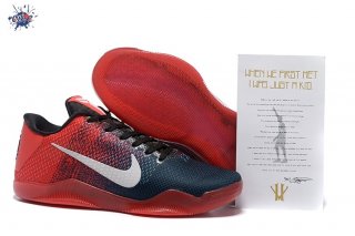 Meilleures Nike Zoom Kobe 11 Elite Foncé Bleu Rouge