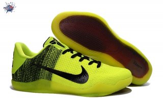 Meilleures Nike Zoom Kobe 11 Elite Jaune Noir