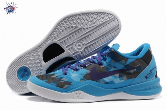 Meilleures Nike Zoom Kobe 8 Bleu Pourpre