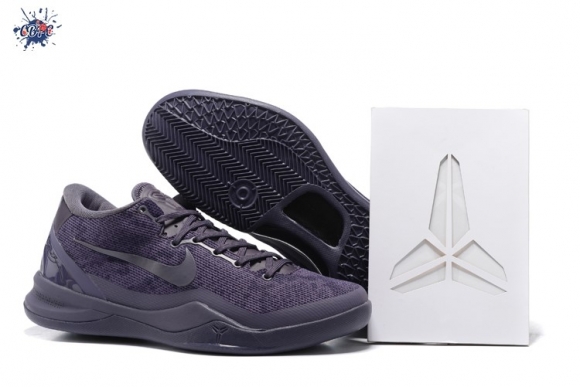 Meilleures Nike Zoom Kobe 8 Gris Pourpre