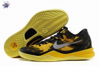 Meilleures Nike Zoom Kobe 8 Noir Jaune