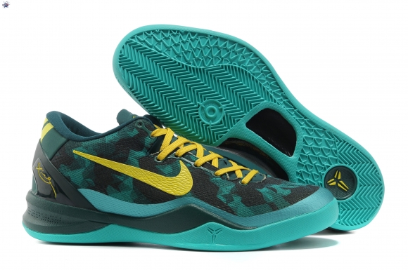 Meilleures Nike Zoom Kobe 8 Vert Jaune