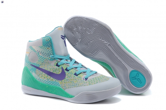 Meilleures Nike Zoom Kobe 9 Elite Gris Vert