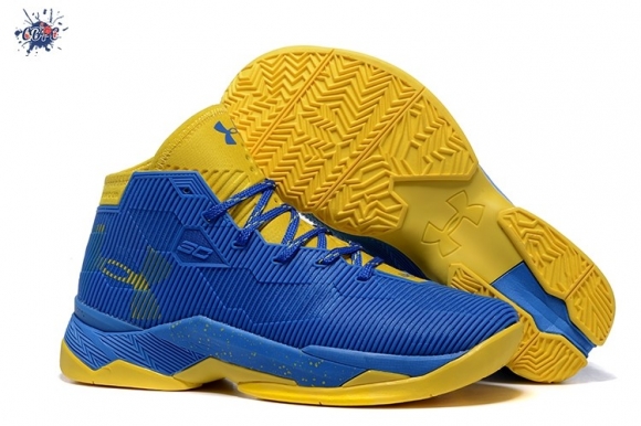 Meilleures Under Armour Curry 2.5 Bleu Jaune