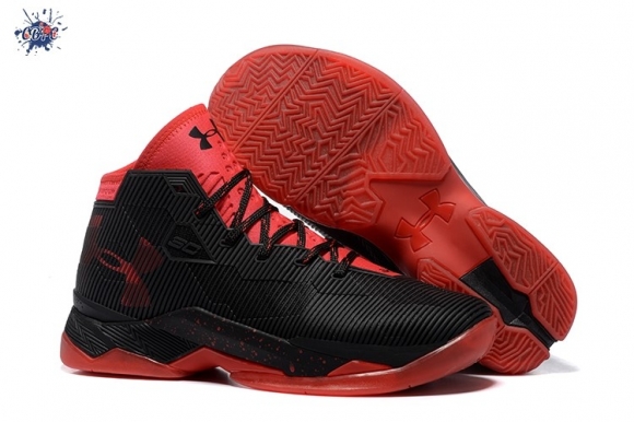 Meilleures Under Armour Curry 2.5 Noir Rouge