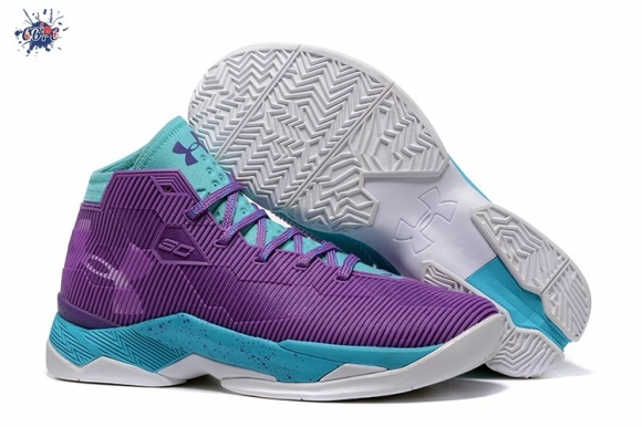 Meilleures Under Armour Curry 2.5 Pourpre Bleu