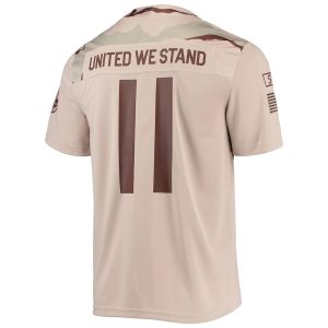 11ArmyBlackKnightsNikeRivalrySpecialGameJersey-Oatmeal