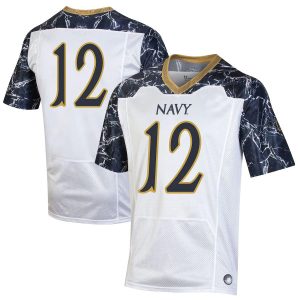 12NavyMidshipmenUnderArmourWomen_s175YearsSpecialGameReplicaJersey-WhiteNavy