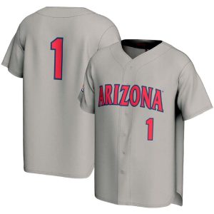 1ArizonaWildcatsGameDayGreatsLightweightBaseballFashionJersey-Gray