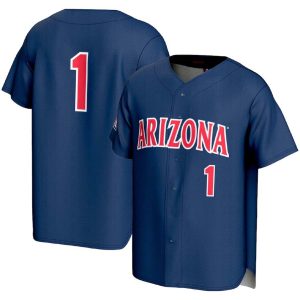 1ArizonaWildcatsGameDayGreatsLightweightBaseballFashionJersey-Navy