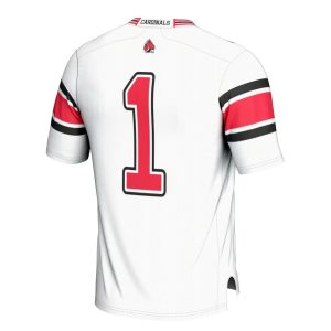 1BallStateCardinalsGameDayGreatsFootballJersey-White-1
