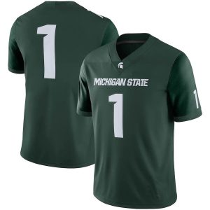 1MichiganStateSpartansNikeGameJersey-Green-1
