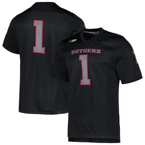 1RutgersScarletKnightsadidasTeamPremierFootballJersey-Black-1