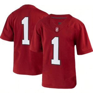 1StanfordCardinal1stArmoredDivisionOldIronsidesUntouchableFootballJersey-Crimson-1