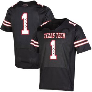 1TexasTechRedRaidersUnderArmourThrowbackSpecialGameJersey-Black