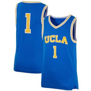 1UCLABruinsJordanBrandYouthTeamReplicaBasketballJersey-Blue